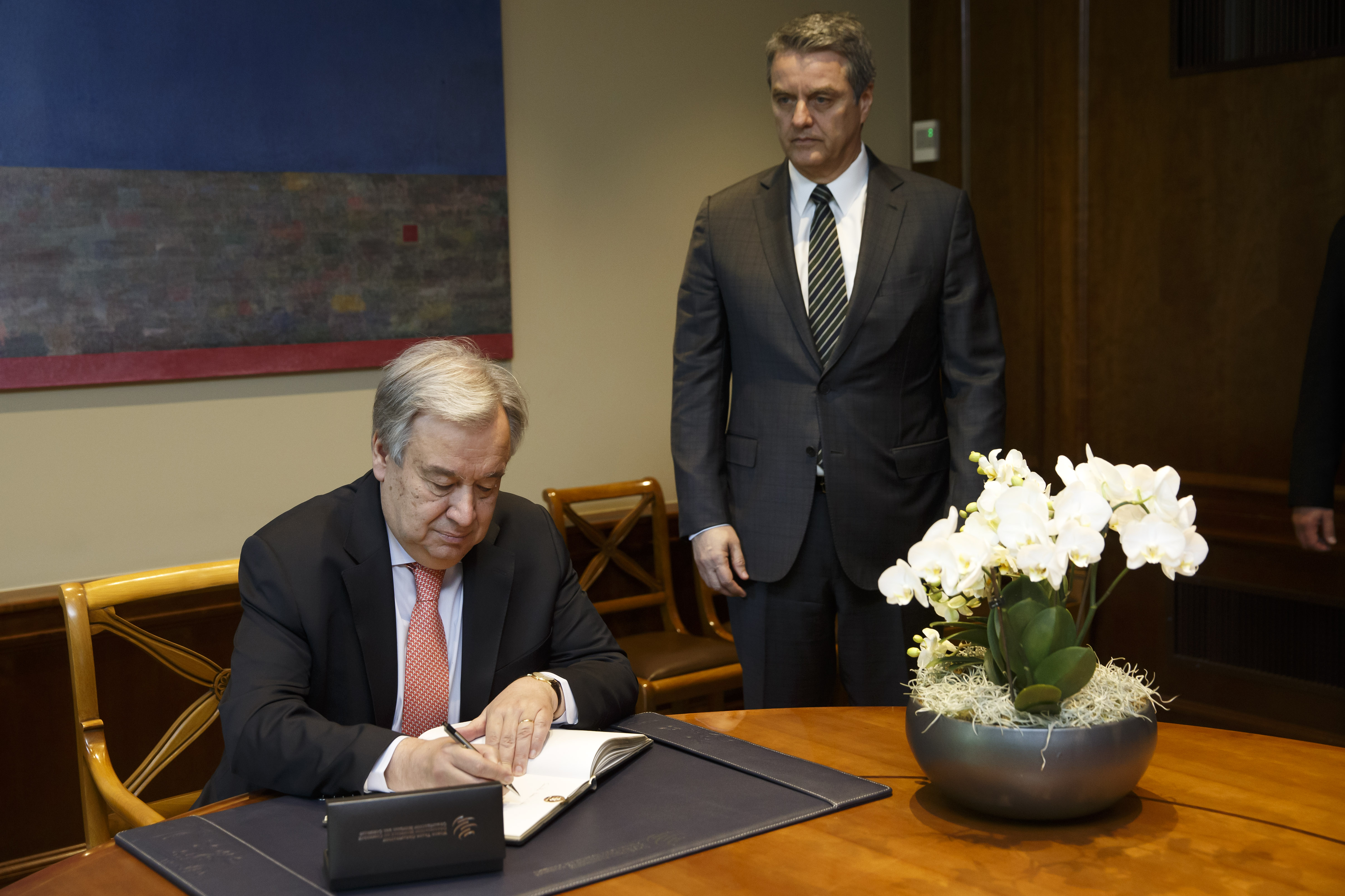 世贸组织对中国贸易政策审议边会在日内瓦召开