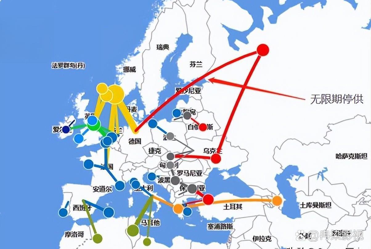 俄终止过境乌向欧洲输送天然气 多国天然气供应将受影响