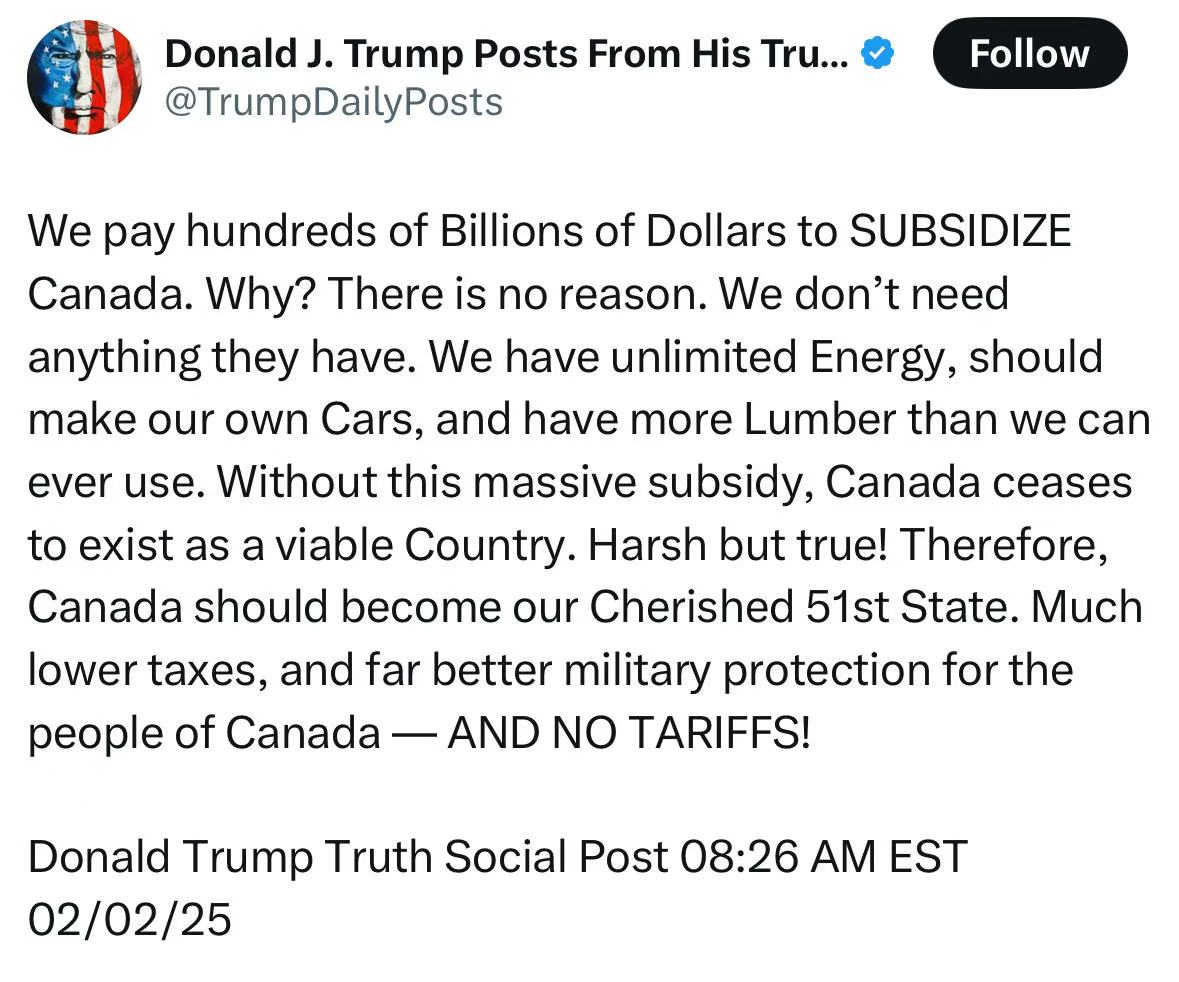 加拿大选举日 特朗普再提“第51个州”