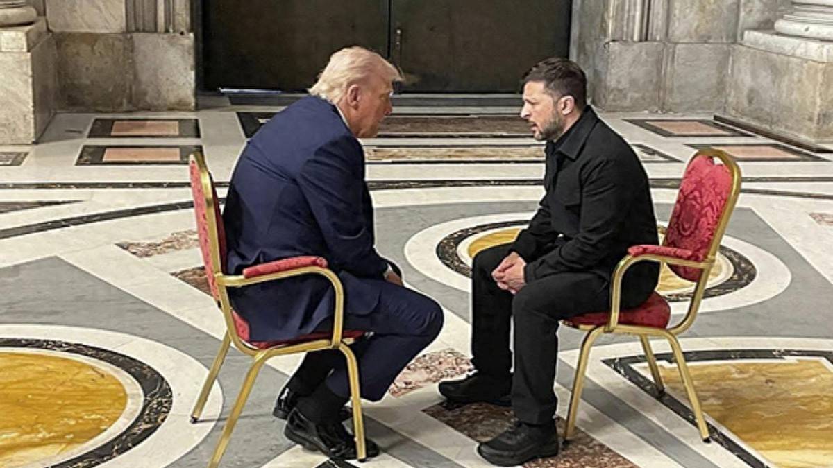 特朗普与泽连斯基举行会晤 特朗普：如果一切顺利 美俄乌将举行三边会谈