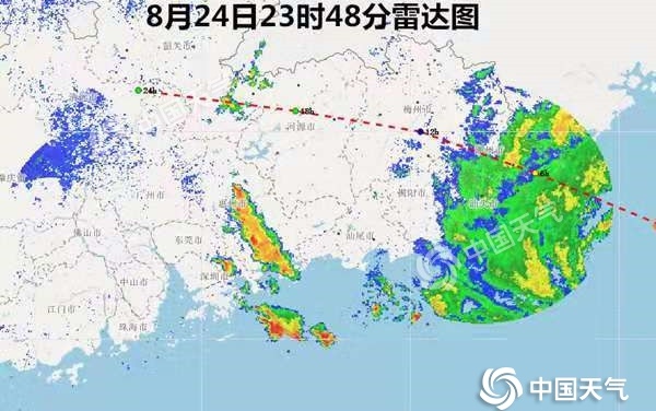 “沙德尔”残涡继续影响福建等地 北方降雨发展气温将下降